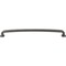 Jeffrey Alexander 18" Center-to-Center Brushed Pewter Belcastel 1 Appliance Handle MO6373-18BNBDL - alternate 3